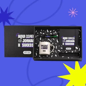 Kit Caneca, Caderneta E Caneta - 3 Peças      Pedido mínimo de 15 peças