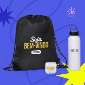 Kit Boas Vindas - 3 Peças      Pedido mínimo de 20 peças