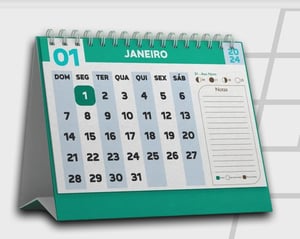 CALENDÁRIO 2026 DE MESA  21X15 CM      