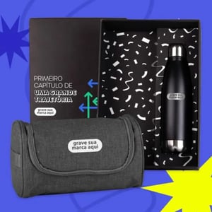 Kit Necessaire E Garrafa - 2 Pçs      Pedido mínimo de 10 peças