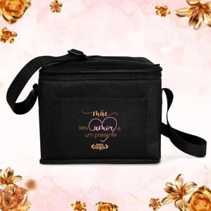 Bolsa Térmica Preta - 4L - Não Impermeável