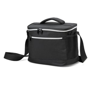 Bolsa Térmica 10L 2 Compartimentos Nylon Altura: 17,5cm  Largura: 24cm  Profundidade: 16cm    