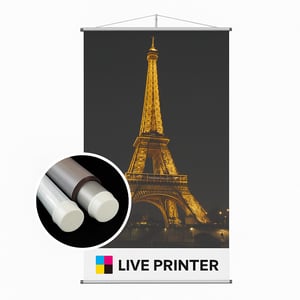 Banner de Papel | Pôster - PRODUÇÃO 3 dias úteis Papel Sulfite 90gr Personalizado 4x0 - Só Frente   