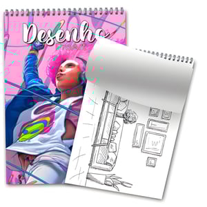 Caderno Caligrafia ou Técnico | Capa Dura | 30x42cm | 104 Folhas Capa Dura 30x42cm    