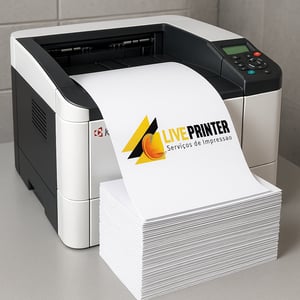 Impressão A4 - Colorida Jato de Tinta - Frente e Verso Sulfite 75gr A4 4x4 - Frente e Verso   