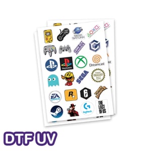 DTF UV | 40x56cm - A2 Filme Transfer Digital 40x56cm - A2 4x0 - Só Frente   