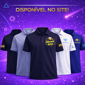 Camisa Polo Algodão - Tamanho - M Camisa de Algodão     