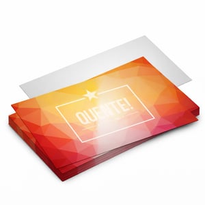 Postal 300g | 10x18cm | 4/0 | UV 1/0 Cartão DuoDesign 300g/m² 10x18cm 4x0 - Só Frente Verniz UV Frente 1/0  Impressão Offset