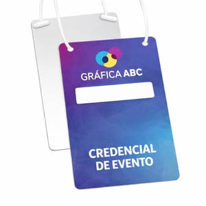 CREDENCIAIS PVC 0,50MM PREMIUM BRANCO 91X153MM Pvc branco 050 91X153MM 4x0 - Só Frente   