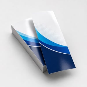 Folheto Promocional 21x30cm Couchê 115g Só Frente Couchê Brilho 115g/m² 21x30cm Só frente colorido  Corte reto Impressão offset; arte pronta ou criação de arte separada