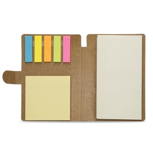 Bloco de anotações com post-it 10,3x15,3cm