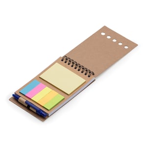 Bloco de anotações com post-it 8,8x15,8cm