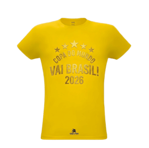 Camiseta Masculina Personalizada corte regular em malha 100% algodão     Personalização a sua escolha!