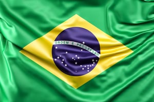 BANDEIRA PERSONALIZADA FRENTE E VERSO Tecido Oxford Retangular (4x4) Frente e Verso  Com bolso de 5cm 