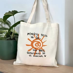 BS001 Ecobag Algodão Cru 30x40cm 1 cor para impressão   *Quantidade mínima para compra - 20 PEÇAS*