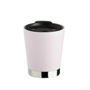 18722  Copo Inox  300ml Copo parede dupla em Inox. Possui tampa Plástica de encaixe. 10,9 x 9,3cm - Capacidade 300ml Personalização a sua escolha!   Mínimo 20 unidades