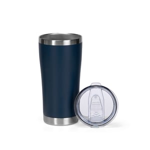 18763A  Copo Térmico 550ml  Personalizado Copo Térmico em Aço Inox 304 e tampa Plástica de pressão. 17,8 x 9,1cm - Capacidade 550ml Personalização a sua escolha!   Mínimo 20 unidades