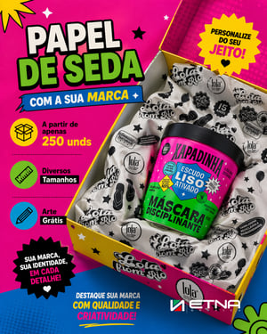 Papel de Seda Papel Seda 35 gr/m² 32x32 cm CMYK/Pantone Impressão Offset Corte Reto 