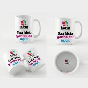 CANECA CERÂMICA 325ML PERSONALIZADA      