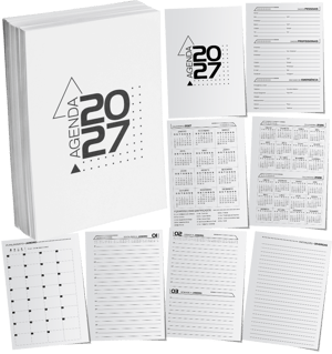 Agenda 2027 Comercial Capa personalizada