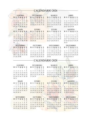 Agenda 2027 Alfabeto Floral