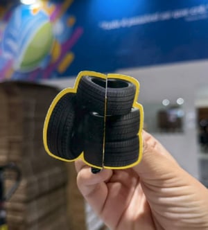 Cartão Retrovisor Personalizado