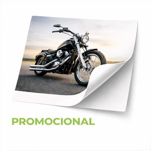 Adesivo Promocional Branco Promocional 008 mm   Sem Acabamento 