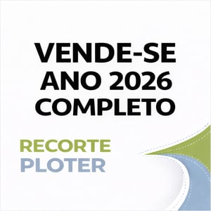 ADESIVO DE RECORTE ELETRÔNICO Vinil Coloridos M2 1x0   