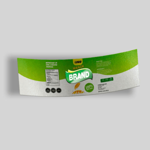 Adesivos BOPP com Verniz Localizado 30x10cm