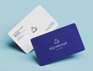 Cartão de Visita em PVC 0,5mm - Fosco com Frente Colorida