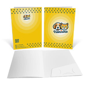 Pasta Personalizada Com Bolso colado