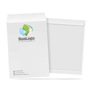 Envelopes Saco Para Folha A4 Personalizado