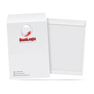 Envelopes Saco Para Folha A4 Personalizado
