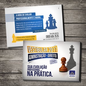 Cartão Postal 9x15cm Couchê 250g Laminação Fosca + UV Localizado (4x4)