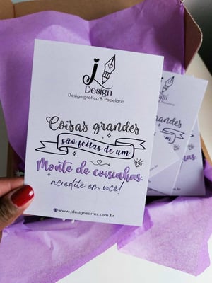 Cartão Postal 9x15cm Couchê 300g Laminação Fosca (4x4)