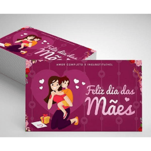 Cartão Postal 9x15cm Couchê 300g Sem Verniz (4x0)