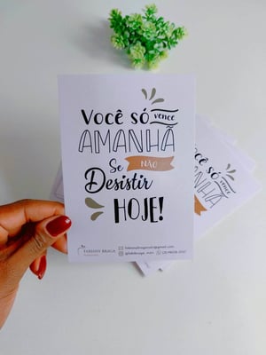 Cartão Postal 9x15cm Couchê 300g UV Total Frente (4x0)