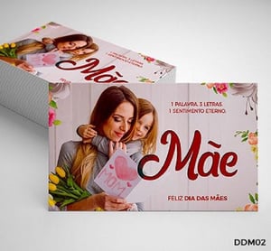 Cartão Postal 9x15cm Couchê 300g UV Total Frente e Verso (4x0)