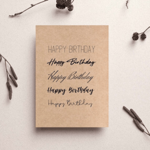 Cartão Postal 9x15cm Kraft 240g Sem Verniz (1x0)