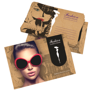 Cartão Postal 9x15cm Kraft 240g Sem Verniz (4x4)