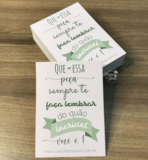 Cartão Postal 9x15cm Reciclato 240g Laminação Fosca (4x4)