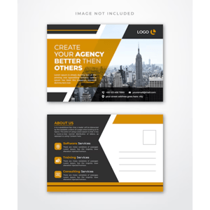 Cartão Postal 15x10cm Couchê 250g UV Total Frente (4x4)