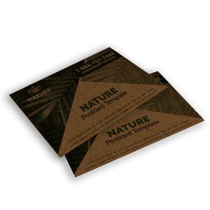 Cartão Postal 15x10cm Kraft 240g Sem Verniz (4x0)