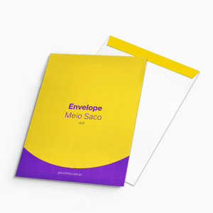 Envelopes Saco Para Folha A4 Personalizado