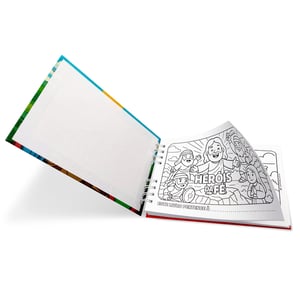 Livro infantil de colorir bíblico: Colorindo com Jesus - Heróis da Fé