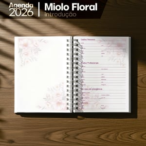 Agenda 2026 Floral Edificante