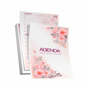 Agenda 2026 floral edificante modelo 06
