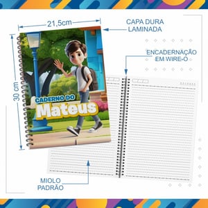Caderno Personalizado A4