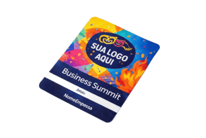 CRACHÁ CREDENCIAL PARA EVENTO (Só frente)