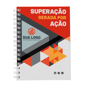 Caderno Capa Dura A5 personalizado Empresarial